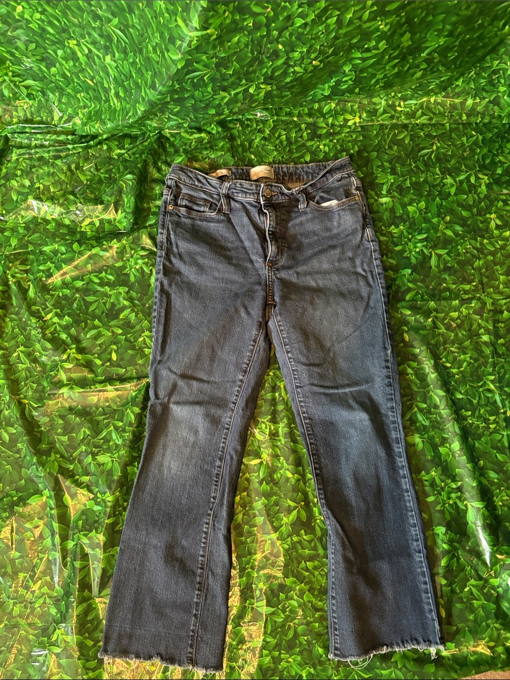 BTS Universal Thread Women's Dark Blue Flare Jeans